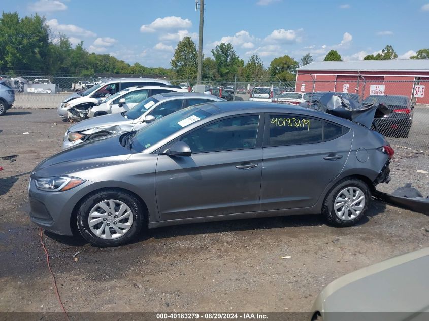 2018 Hyundai Elantra Se VIN: 5NPD74LF7JH399160 Lot: 40183279