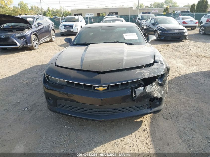 2014 Chevrolet Camaro 2Lt VIN: 2G1FG1E32E9261702 Lot: 40183295