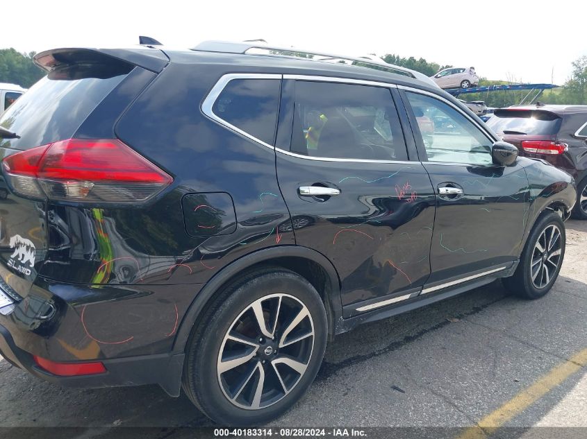 2017 Nissan Rogue Sl VIN: JN8AT2MV2HW025606 Lot: 40183314