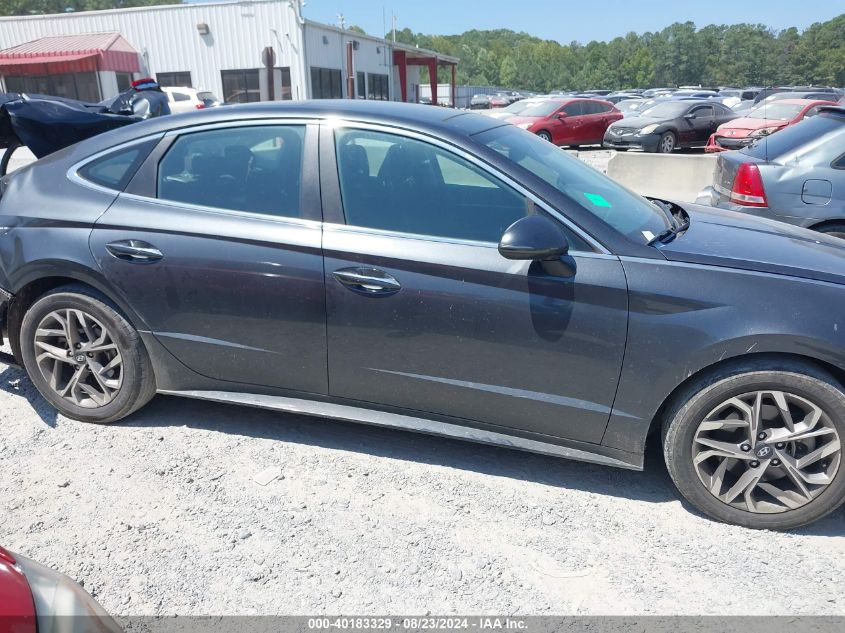 2022 Hyundai Sonata Sel VIN: KMHL14JA7NA237493 Lot: 40183329