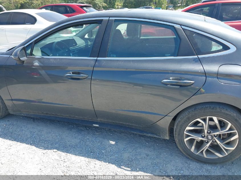 2022 Hyundai Sonata Sel VIN: KMHL14JA7NA237493 Lot: 40183329