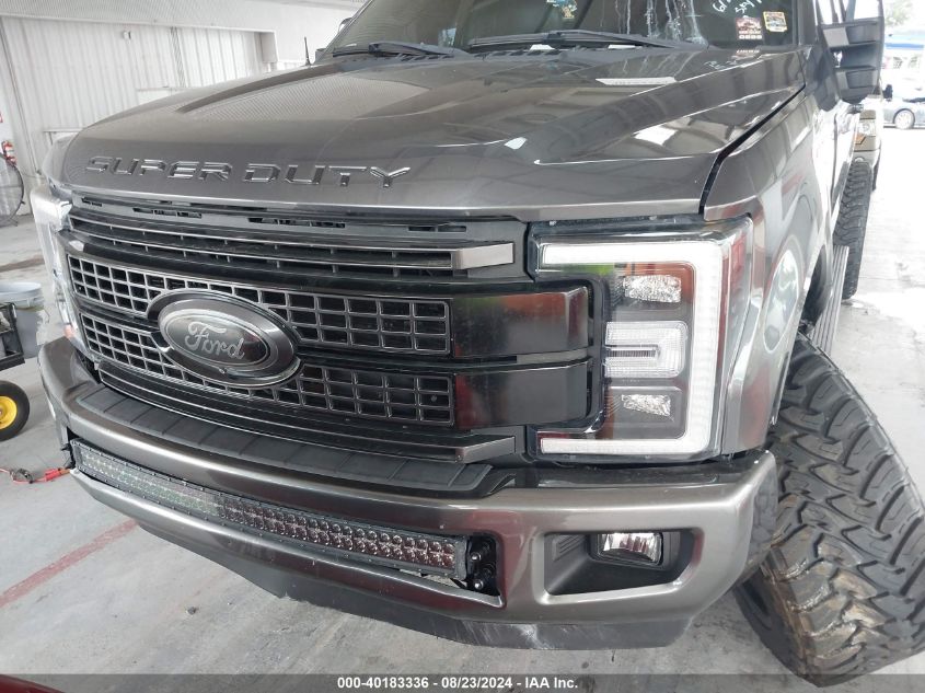 2019 Ford F-250 Platinum VIN: 1FT7W2BT2KEE12412 Lot: 40183336