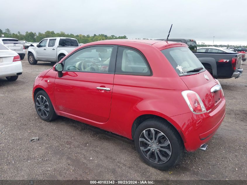 2015 Fiat 500 Pop VIN: 3C3CFFAR6FT500157 Lot: 40183343