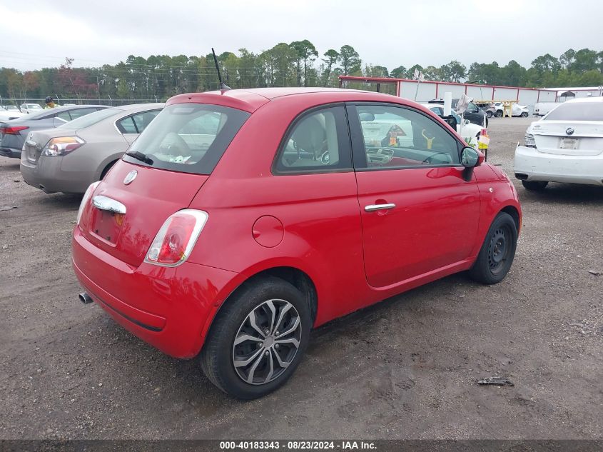 2015 Fiat 500 Pop VIN: 3C3CFFAR6FT500157 Lot: 40183343