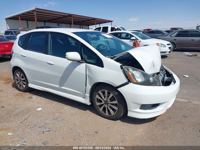 2013 Honda Fit Sport VIN: JHMGE8H57DC020280 Lot: 40183358