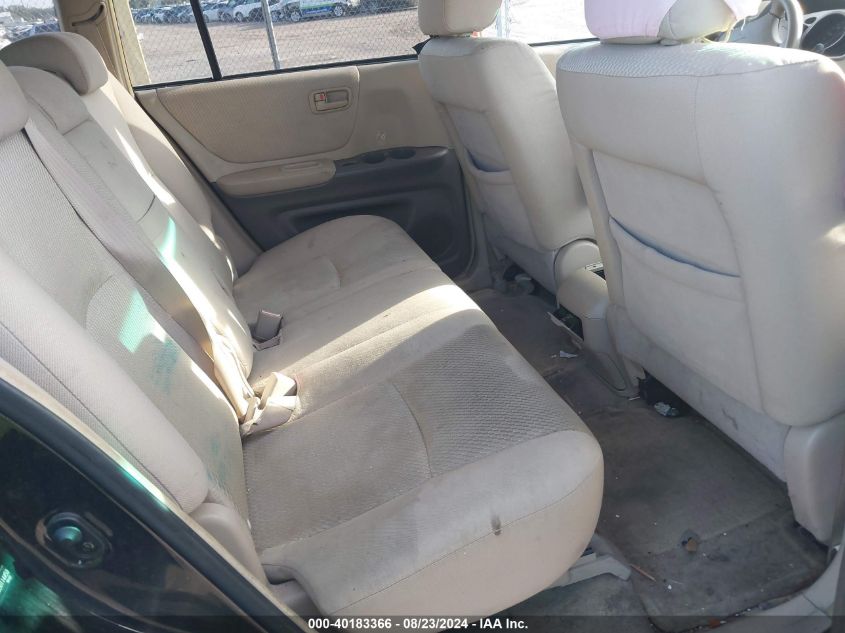 2005 Toyota Highlander VIN: JTEGD21A650114450 Lot: 40183366