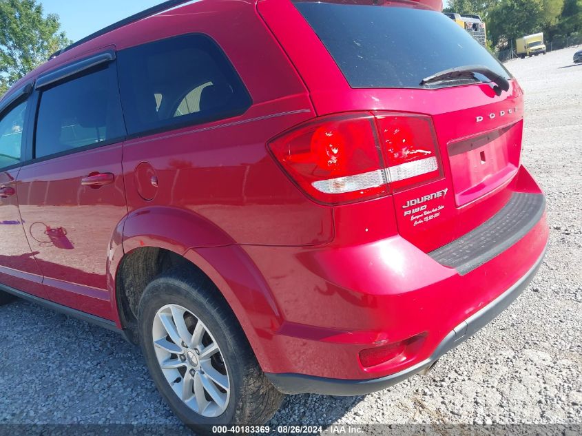 2013 Dodge Journey Sxt VIN: 3C4PDDBG2DT650882 Lot: 40183369