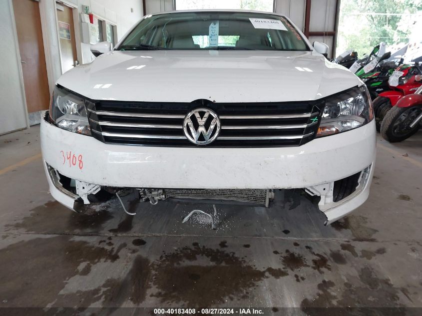 2012 Volkswagen Passat 2.5L Se VIN: 1VWBP7A34CC081865 Lot: 40183408