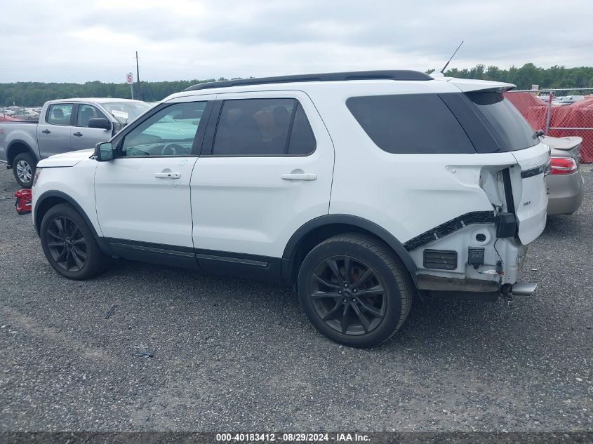 2019 Ford Explorer Xlt VIN: 1FM5K8D87KGA94754 Lot: 40183412