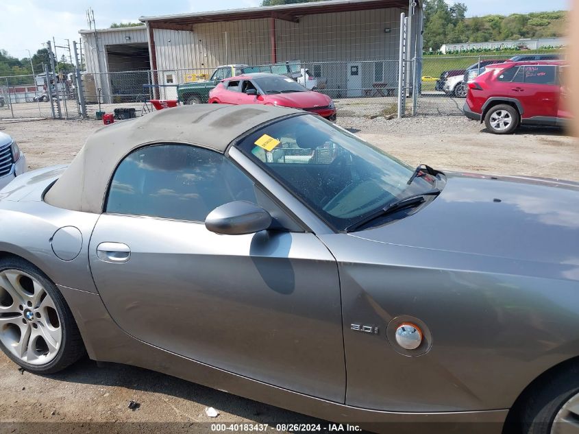 2004 BMW Z4 3.0I VIN: 4USBT53594LT25359 Lot: 40183437