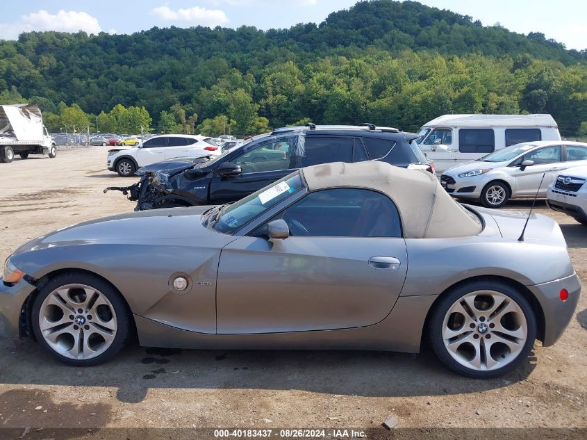 2004 BMW Z4 3.0I VIN: 4USBT53594LT25359 Lot: 40183437