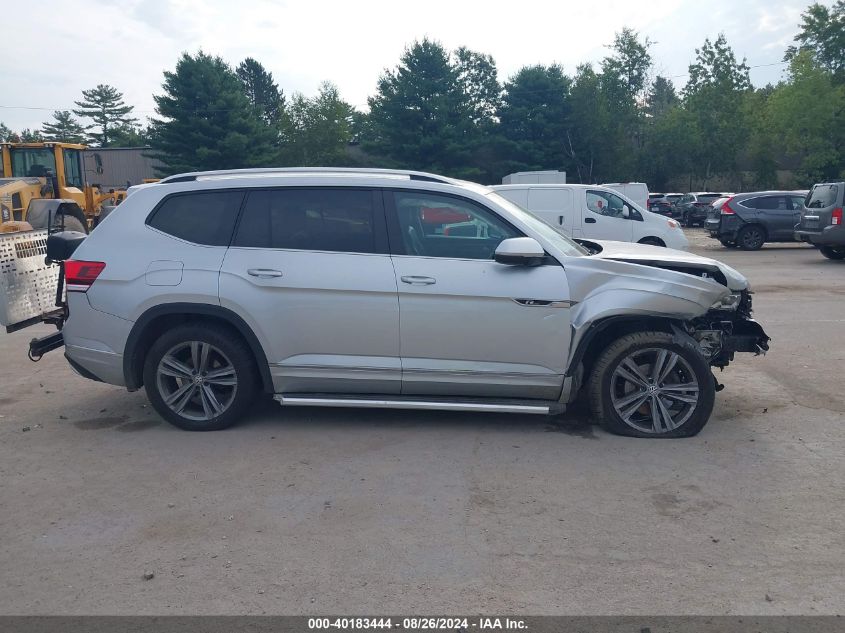 1V2XR2CA5KC545115 2019 Volkswagen Atlas 3.6L V6 Se W/Technology R-Line