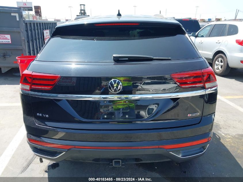 2020 Volkswagen Atlas Cross Sport 3.6L V6 Se W/Technology/3.6L V6 Se W/Technology R-Line VIN: 1V21E2CA0LC214803 Lot: 40183485