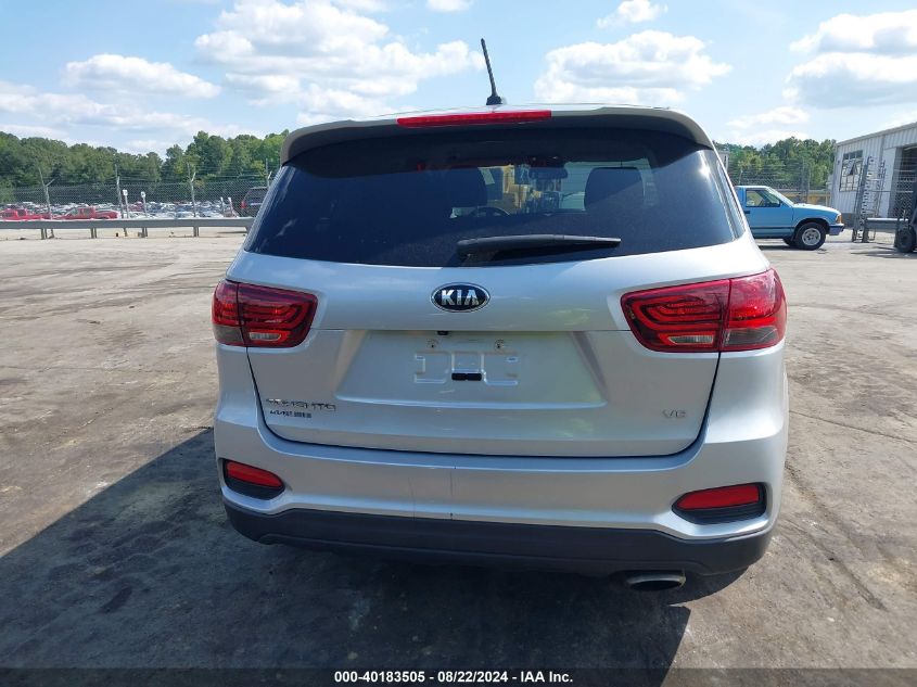 2020 Kia Sorento 3.3L Lx VIN: 5XYPGDA59LG621716 Lot: 40183505