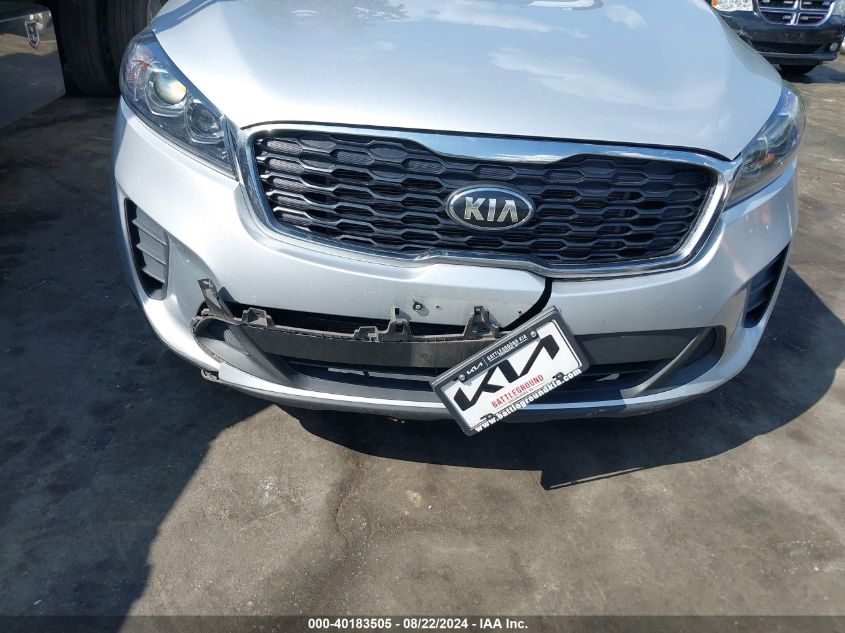 2020 Kia Sorento 3.3L Lx VIN: 5XYPGDA59LG621716 Lot: 40183505