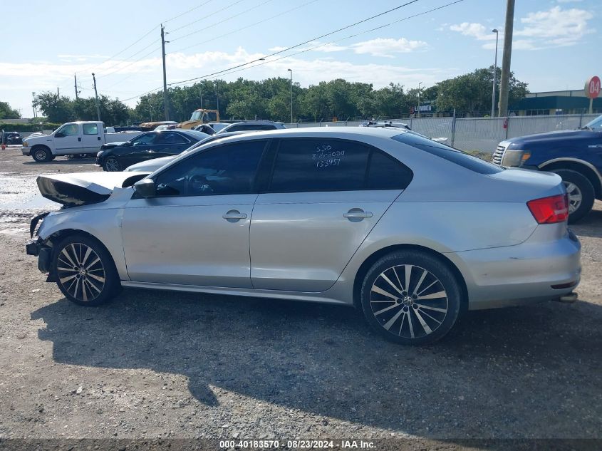 2015 Volkswagen Jetta 2.0L S VIN: 3VW2K7AJ9FM357991 Lot: 40183570