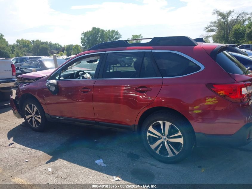 2019 Subaru Outback 2.5I Limited VIN: 4S4BSANC3K3291165 Lot: 40183575