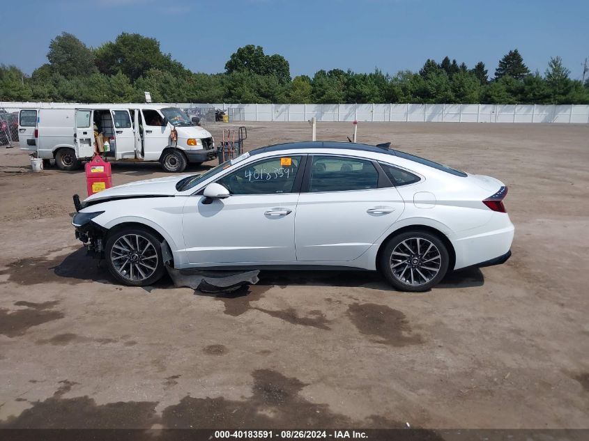 2020 Hyundai Sonata Limited VIN: 5NPEH4J28LH010742 Lot: 40183591