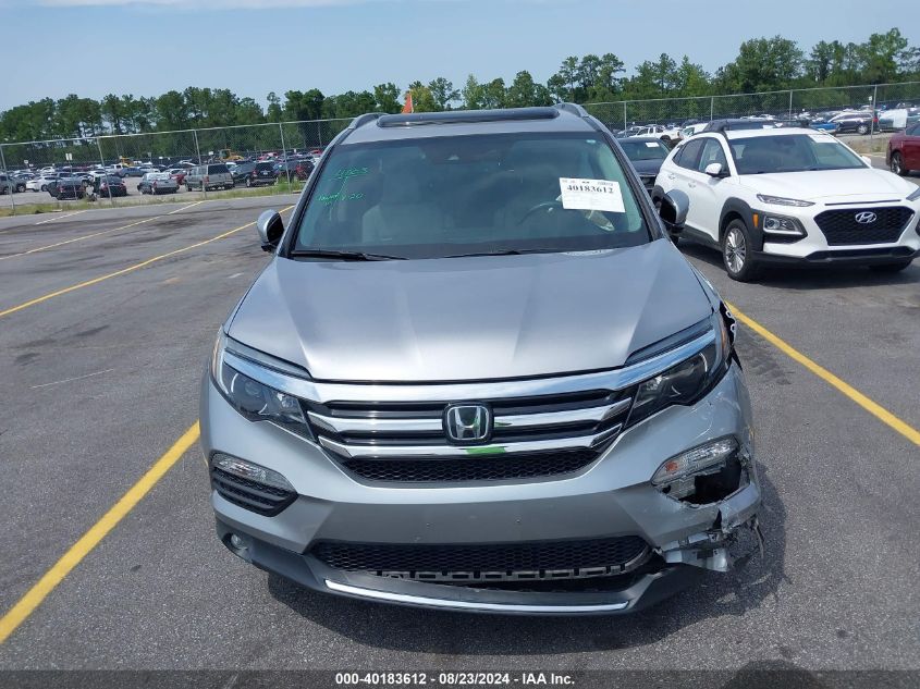 2018 Honda Pilot Touring VIN: 5FNYF5H93JB006475 Lot: 40183612