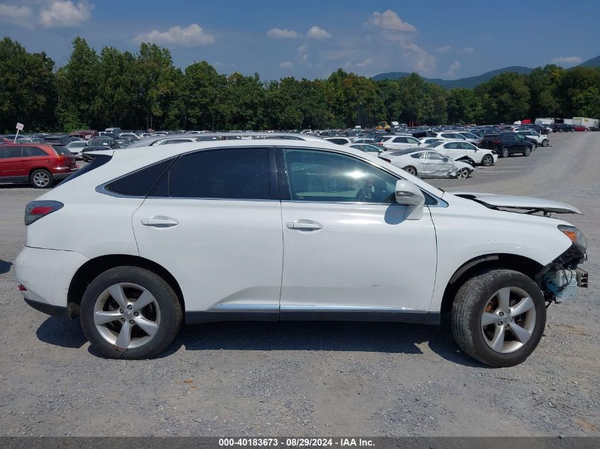 2011 Lexus Rx 350 VIN: 2T2BK1BA6BC094081 Lot: 40183673