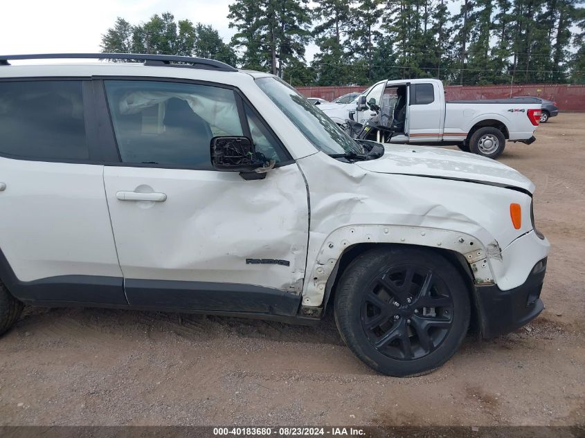 2018 Jeep Renegade Altitude Fwd VIN: ZACCJABB9JPJ50373 Lot: 40183680