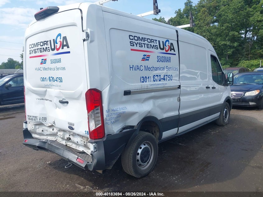 2021 FORD TRANSIT-250 3.5L V-6 DI, DOHC, V(VIN: 1FTBR1C80MKA37078