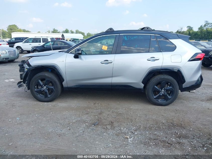 2020 Toyota Rav4 Hybrid Xse VIN: JTMEWRFV0LJ041139 Lot: 40183705