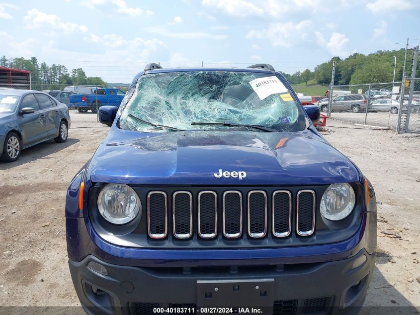 2016 Jeep Renegade Latitude VIN: ZACCJBBT5GPE07605 Lot: 40183711