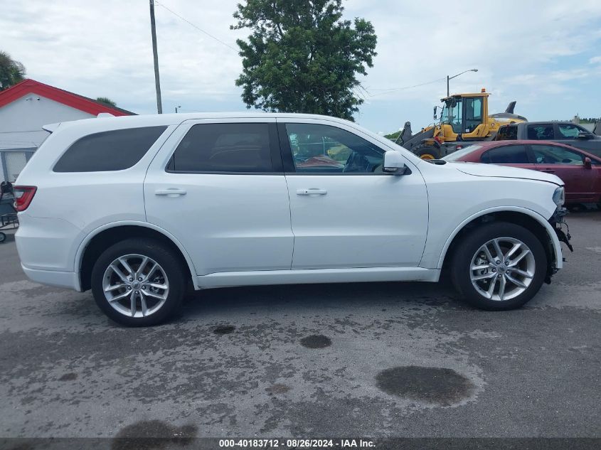 2022 Dodge Durango Gt Plus Awd VIN: 1C4RDJDG0NC227963 Lot: 40183712