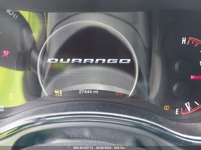 2022 Dodge Durango Gt Plus Awd VIN: 1C4RDJDG0NC227963 Lot: 40183712