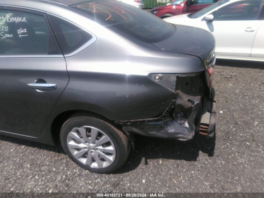 2019 Nissan Sentra S VIN: 3N1AB7AP7KY265383 Lot: 40183721