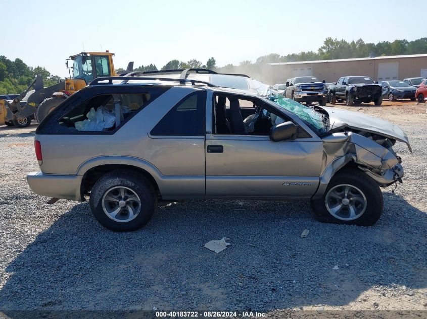 2003 Chevrolet Blazer Ls VIN: 1GNCS18XX3K162894 Lot: 40183722