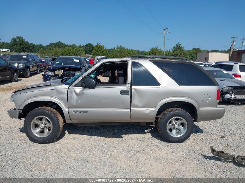 2003 Chevrolet Blazer Ls VIN: 1GNCS18XX3K162894 Lot: 40183722