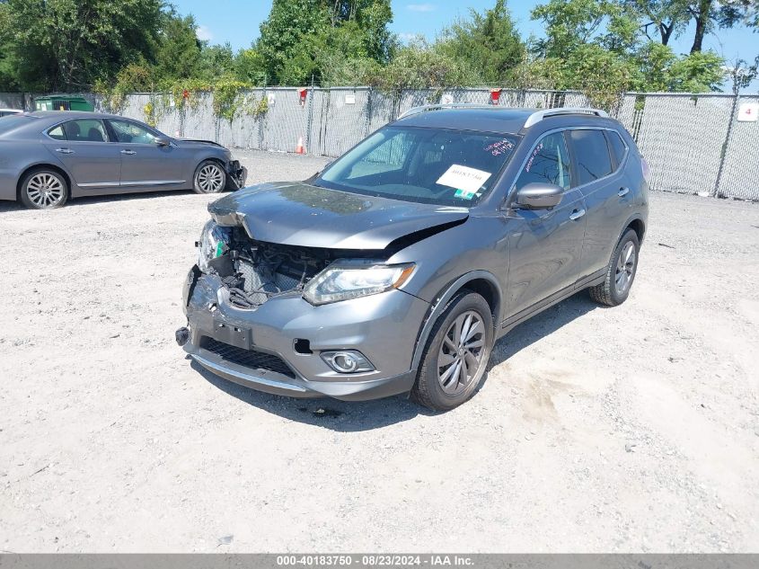 5N1AT2MV7GC744079 2016 NISSAN ROGUE - Image 2