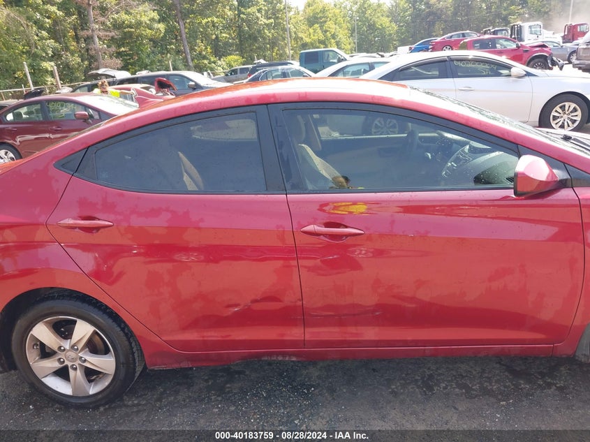 5NPDH4AE0DH361202 2013 Hyundai Elantra Gls