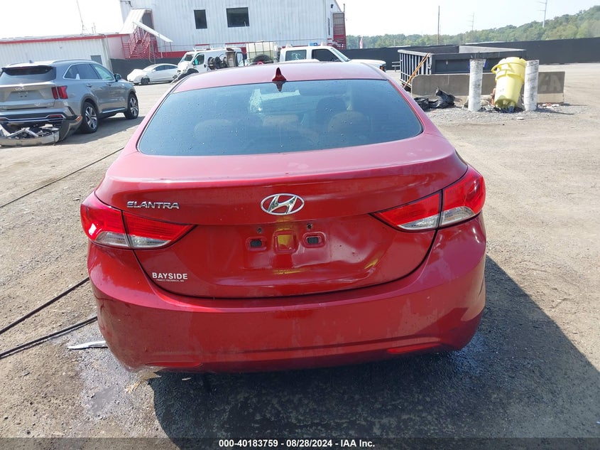 5NPDH4AE0DH361202 2013 Hyundai Elantra Gls