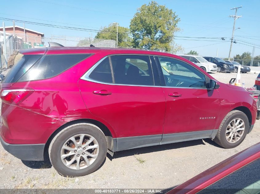 2018 Chevrolet Equinox Lt VIN: 3GNAXSEV8JS529150 Lot: 40183771