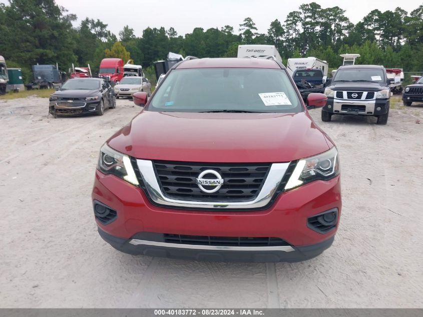 2017 Nissan Pathfinder S VIN: 5N1DR2MN1HC680697 Lot: 40183772