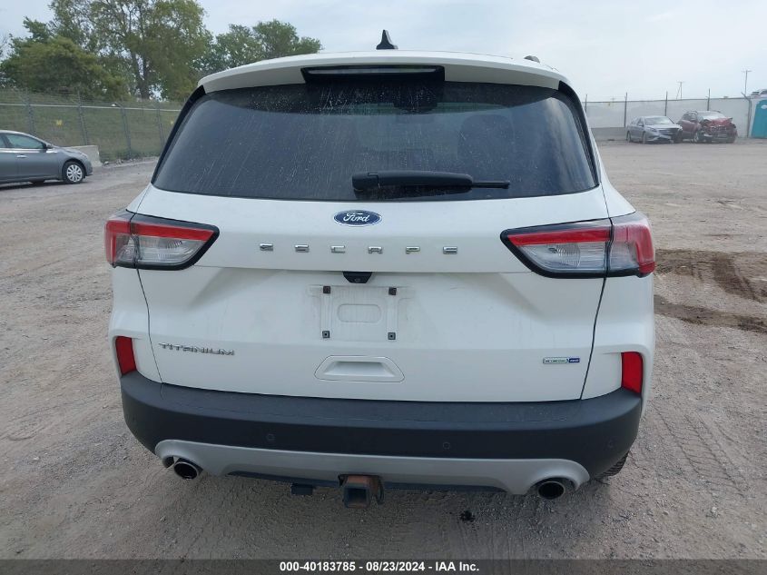 2020 Ford Escape Titanium VIN: 1FMCU9J96LUB17707 Lot: 40183785