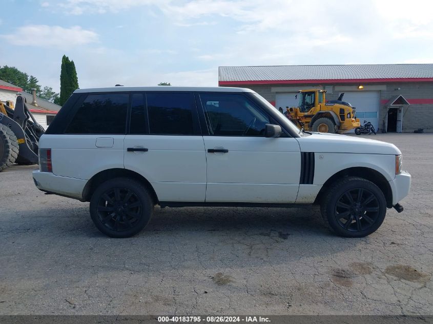 2008 Land Rover Range Rover Hse VIN: SALME15468A290022 Lot: 40183795