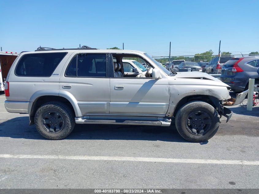 1998 Toyota 4Runner Sr5 V6 Limited VIN: JT3GN87RXW0063185 Lot: 40183798