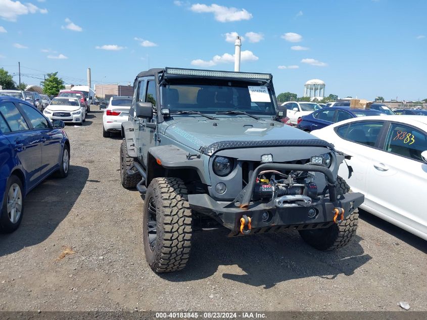 2014 Jeep Wrangler Unlimited Sport VIN: 1C4BJWDG8EL129500 Lot: 40183845