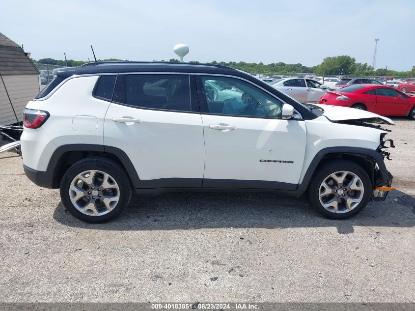 2020 Jeep Compass Limited 4X4 VIN: 3C4NJDCB2LT254775 Lot: 40183851