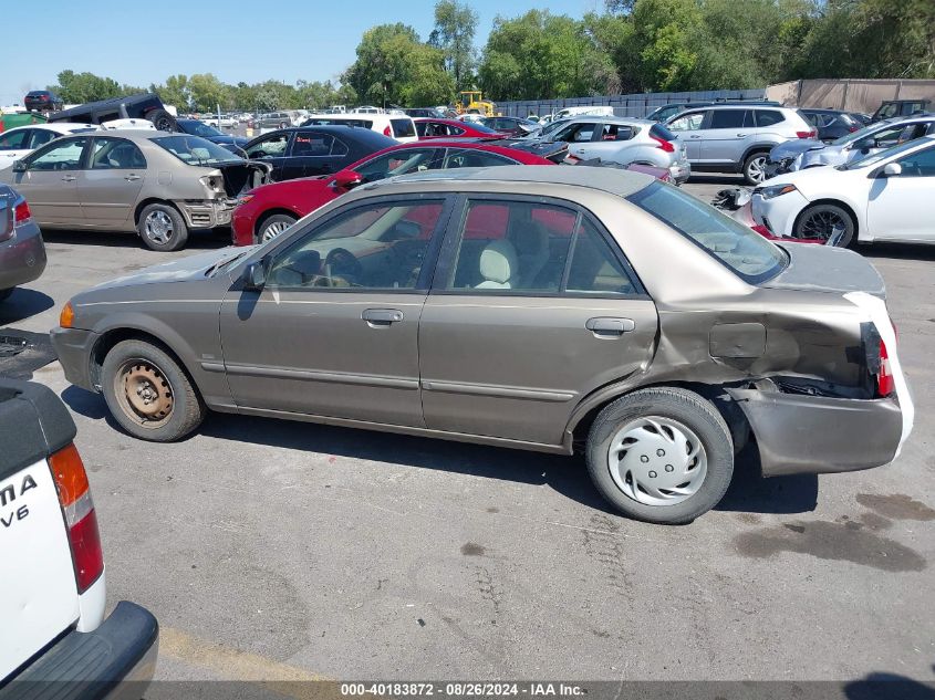 2000 Mazda Protege Dx/Lx VIN: JM1BJ2242Y0235660 Lot: 40183872