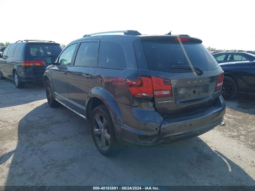 2015 Dodge Journey Crossroad VIN: 3C4PDCGB3FT735191 Lot: 40183891