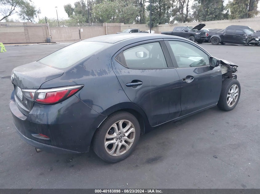 VIN 3MYDLBYV8HY173756 2017 TOYOTA YARIS IA