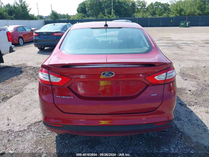 2014 Ford Fusion Se VIN: 3FA6P0H72ER174642 Lot: 40183954