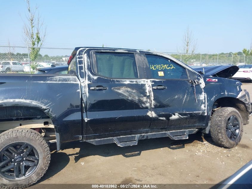 2021 Chevrolet Silverado 1500 4Wd Short Bed Custom Trail Boss VIN: 1GCPYCEL8MZ349422 Lot: 40183962