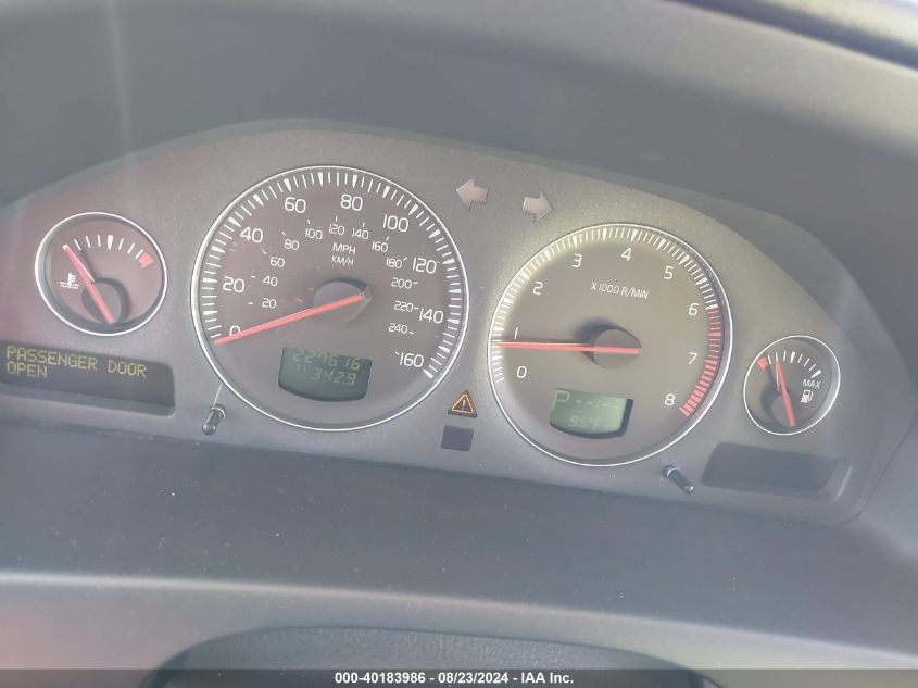 2006 Volvo S60 2.5T VIN: YV1RS592862527701 Lot: 40183986