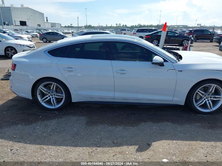 2018 Audi A5 2.0T Premium VIN: WAUFNCF55JA031527 Lot: 40184040